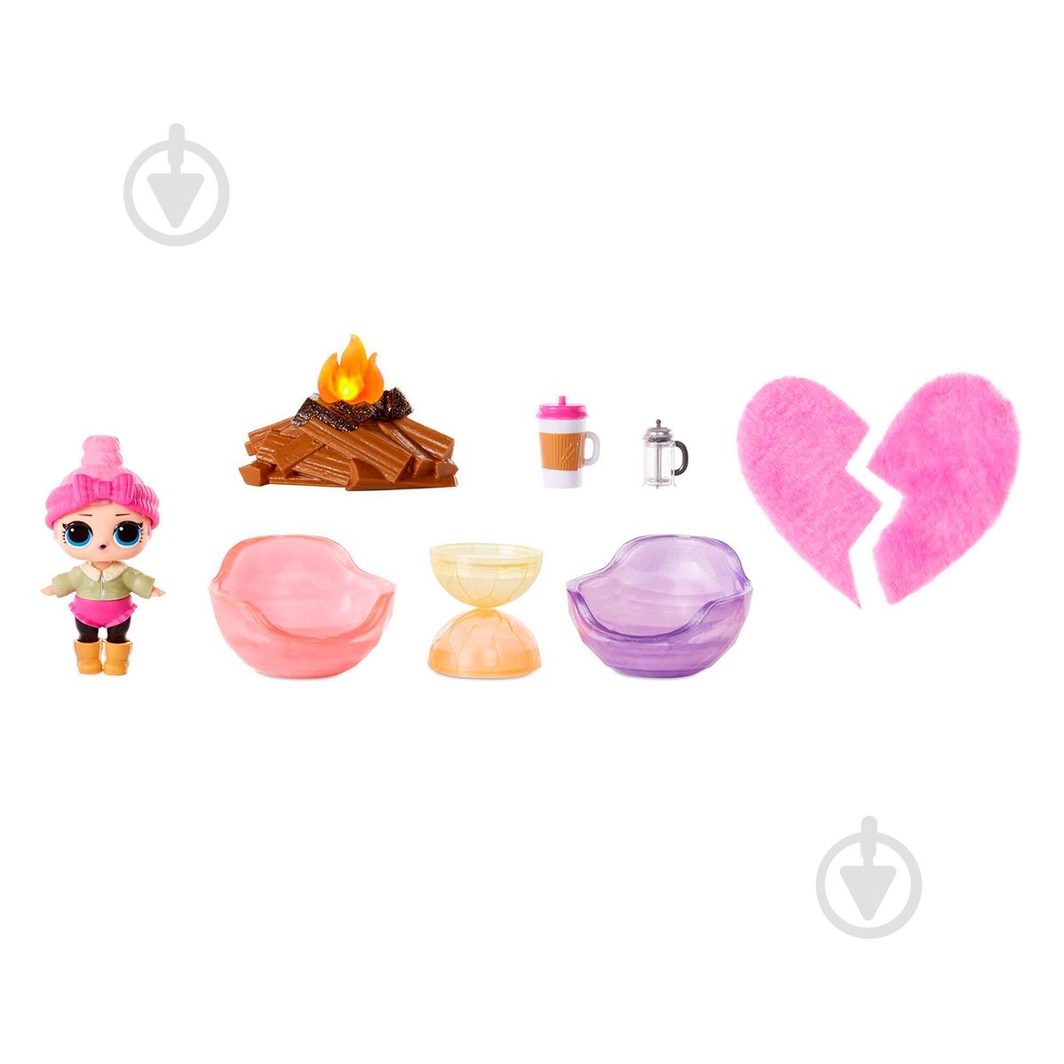 Ляльковий набір L.O.L. SURPRISE! Маленькі кімнатки_Шале з каміном Милої Крихітки 576624 - фото 3