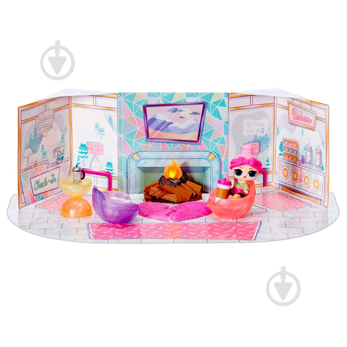 Ляльковий набір L.O.L. SURPRISE! Маленькі кімнатки_Шале з каміном Милої Крихітки 576624 - фото 2