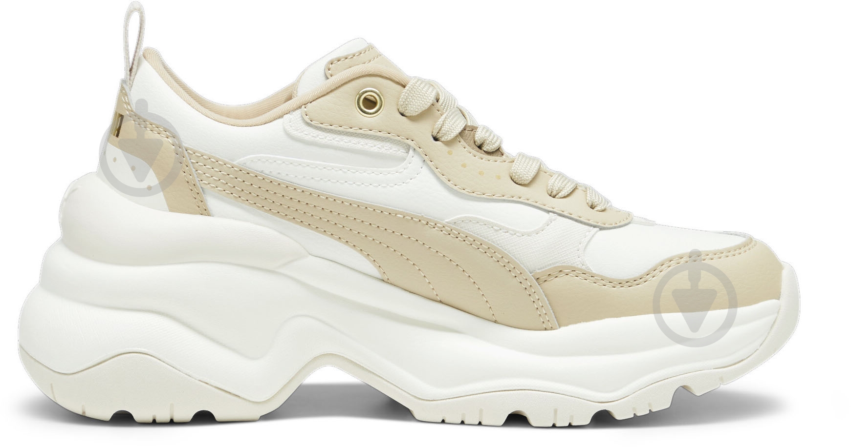 Кроссовки женские демисезонные Puma CILIA WEDGE 39391504 р.41 бежевые - фото 2