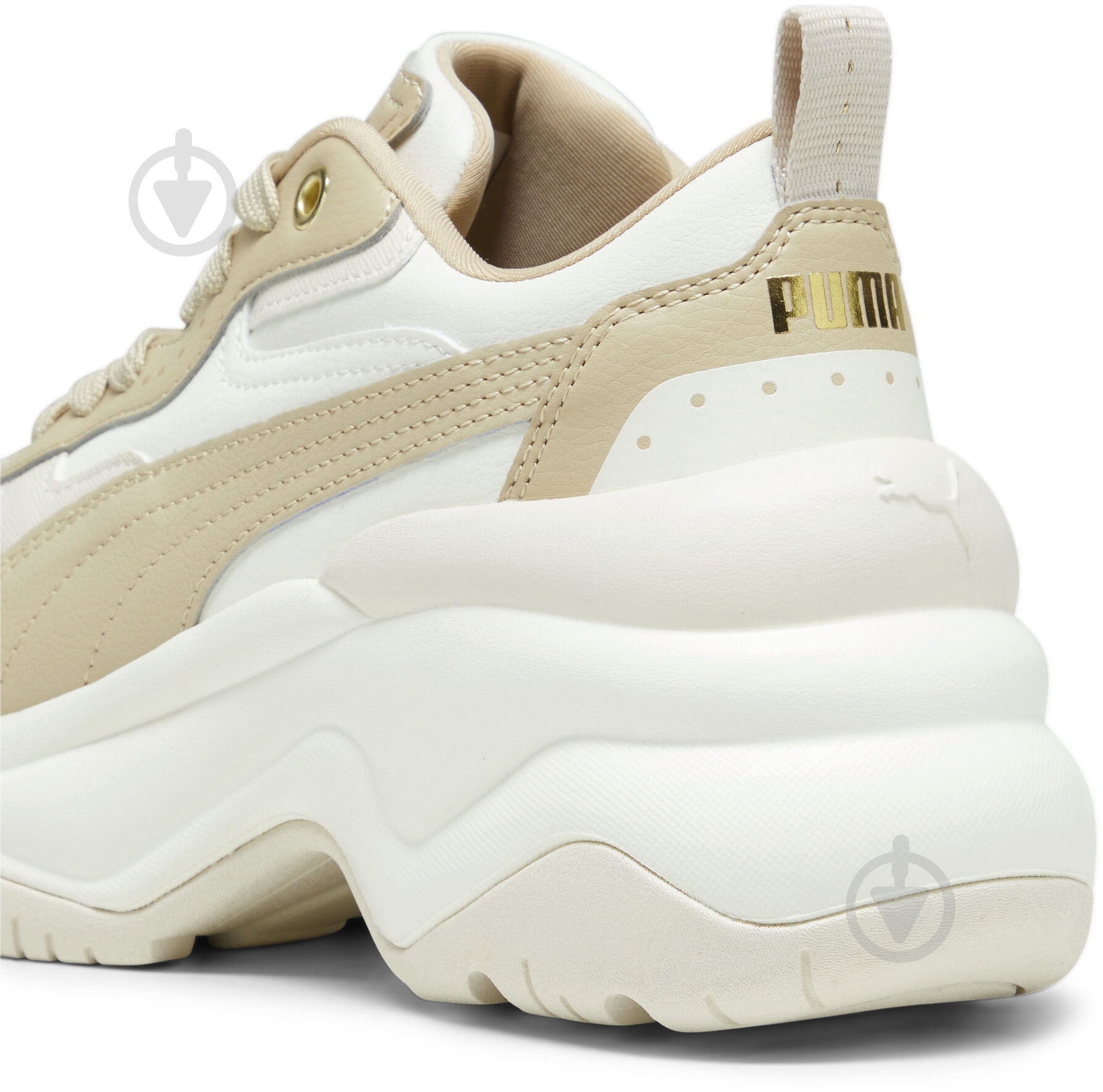 Кроссовки женские демисезонные Puma CILIA WEDGE 39391504 р.41 бежевые - фото 4