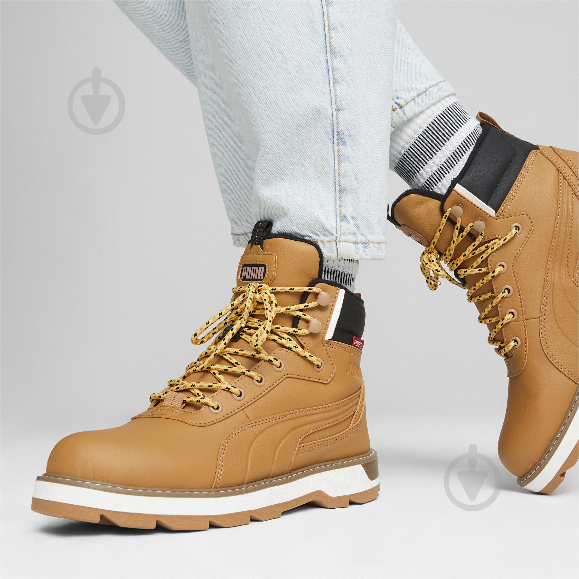 Ботинки Puma DESIERTO V3 PURETEX 39392802 р.41 бежевый - фото 7