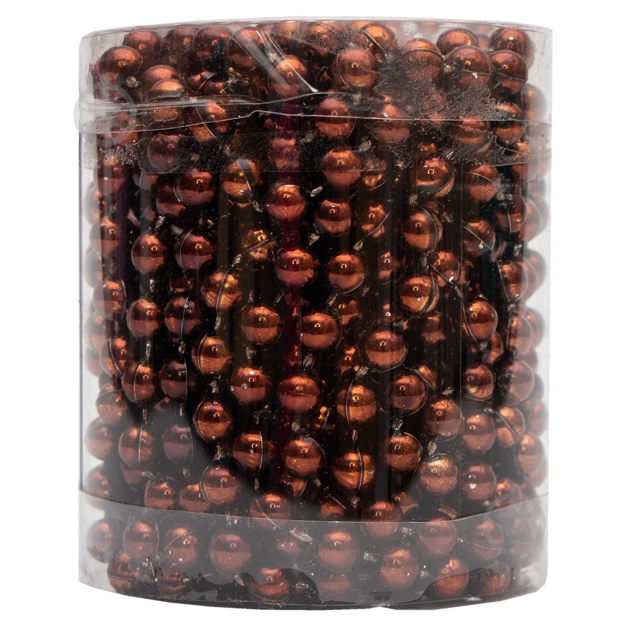 Бусы для елки Девилон 250553 6мм 6 м шоколад - фото 1 Бусы для елки Девилон 250553 6мм 6 м шоколад - фото 1