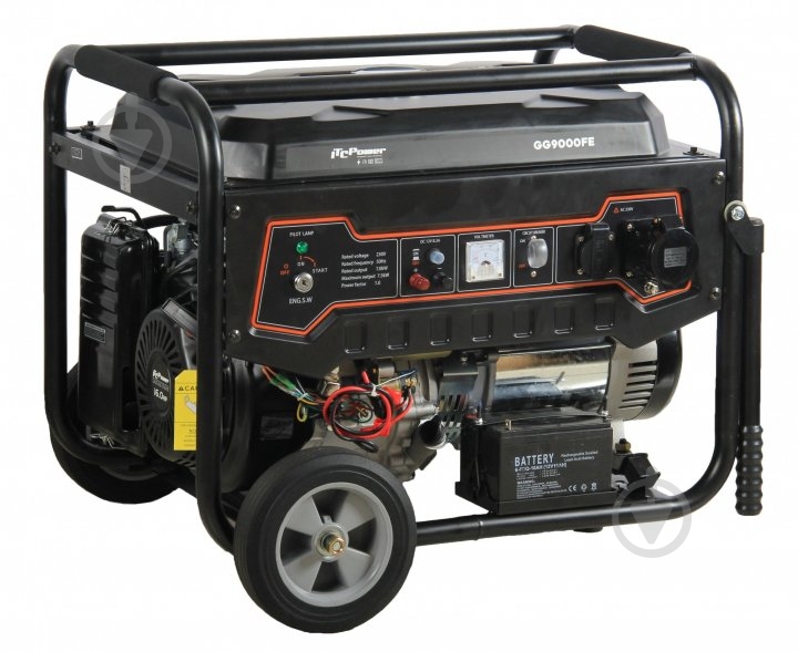 Генератор бензиновый ITC Power GG9000FE 7 кВт / 7,5 кВт 230 В 6807083 - фото 2 Генератор бензиновый ITC Power GG9000FE 7 кВт / 7,5 кВт 230 В 6807083 - фото 2