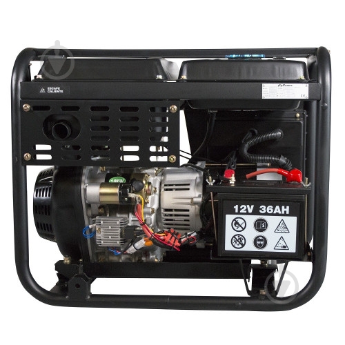 Генератор дизельный ITC Power DG6000LE-ES 5 кВт / 5,5 кВт 230 В 6807185 - фото 4