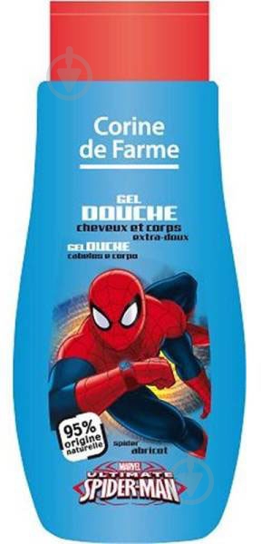 Гель для душа Corine de Farme Spider-Man 250 мл - фото 1 Гель для душа Corine de Farme Spider-Man 250 мл - фото 1
