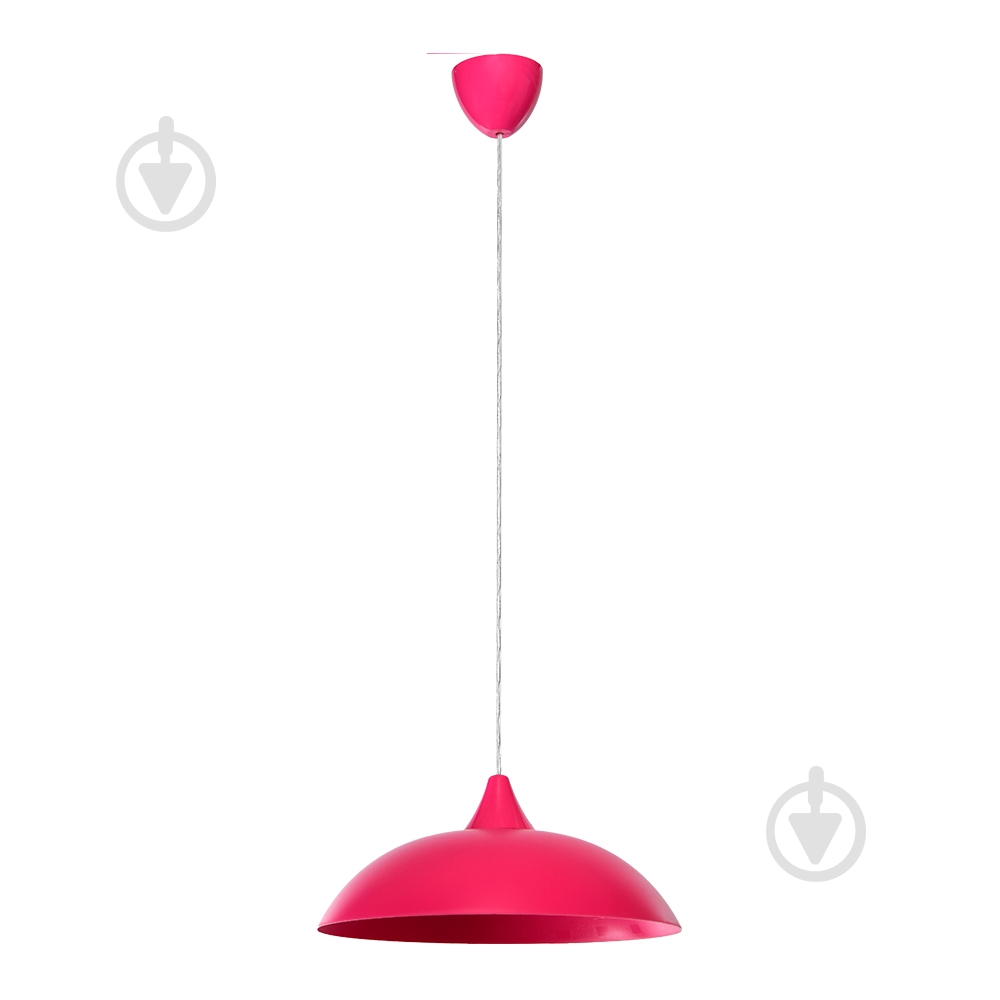 Підвіс 1301 1x60 Вт E27 рожевий 160506 - фото 1