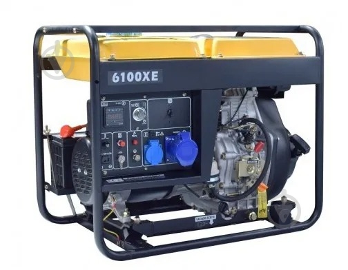 Генератор дизельный KOMPAK 6100XE 5 кВт / 5,5 кВт 230 В 6807189 - фото 3