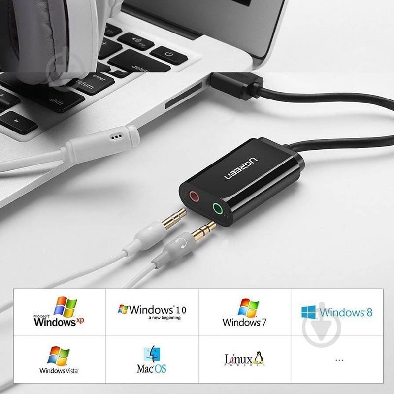 Звуковая карта UGREEN 30724 - фото 6