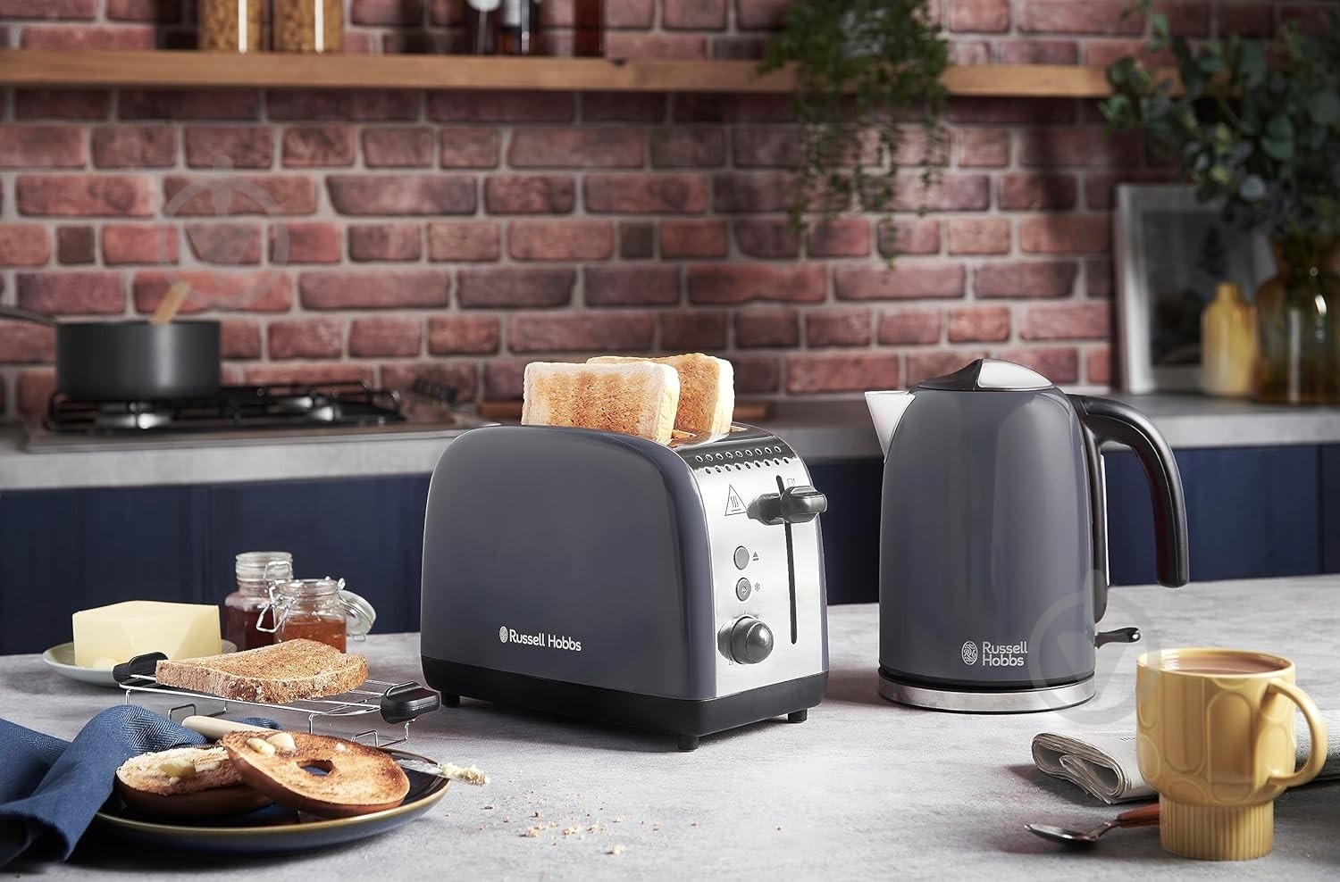 Тостер Russell Hobbs Colours Plus Grey 26552-56 - фото 10
