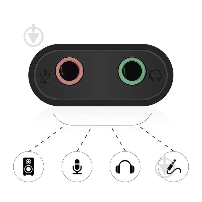 Звуковая карта UGREEN 30143 - фото 3