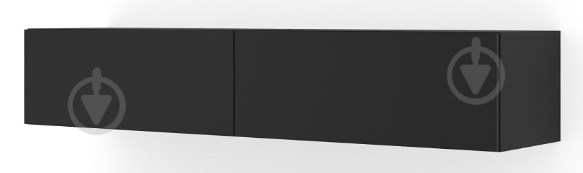 Тумба под ТВ BIM Furniture Bingo 2д 1600x300x400 мм черный матовый(BINGO_160) - фото 1 Тумба под ТВ BIM Furniture Bingo 2д 1600x300x400 мм черный матовый(BINGO_160) - фото 1