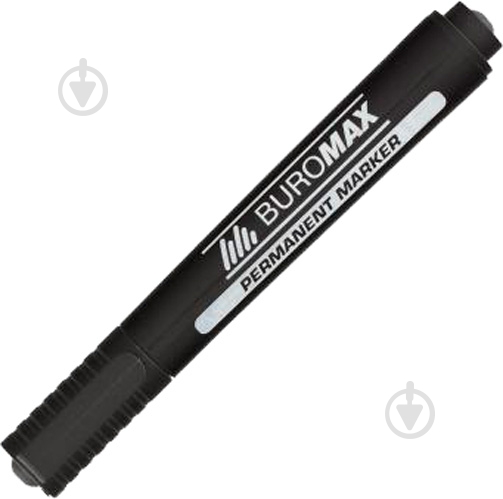 Маркер Buromax водостойкий черный BM.8700-01 - фото 1