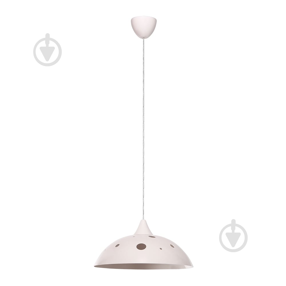 Підвіс 1302 1x60 Вт E27 білий 160601 - фото 1