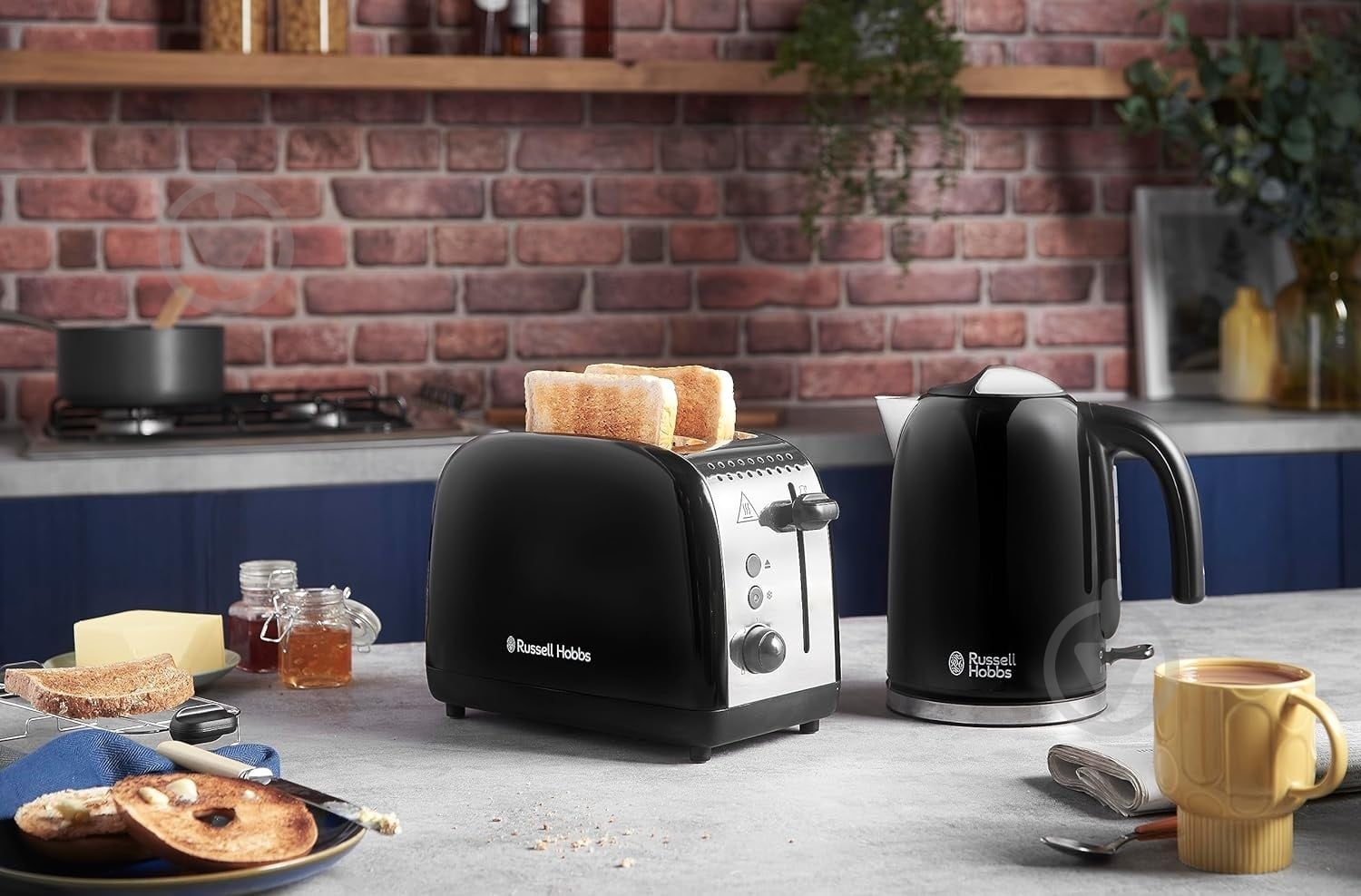 Тостер Russell Hobbs Colours Plus Black 26550-56 - фото 17 Тостер Russell Hobbs Colours Plus Black 26550-56 - фото 17