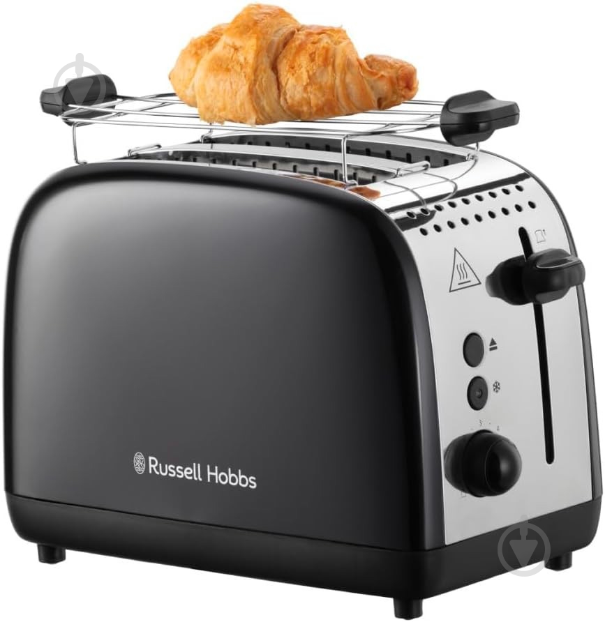 Тостер Russell Hobbs Colours Plus Black 26550-56 - фото 5 Тостер Russell Hobbs Colours Plus Black 26550-56 - фото 5