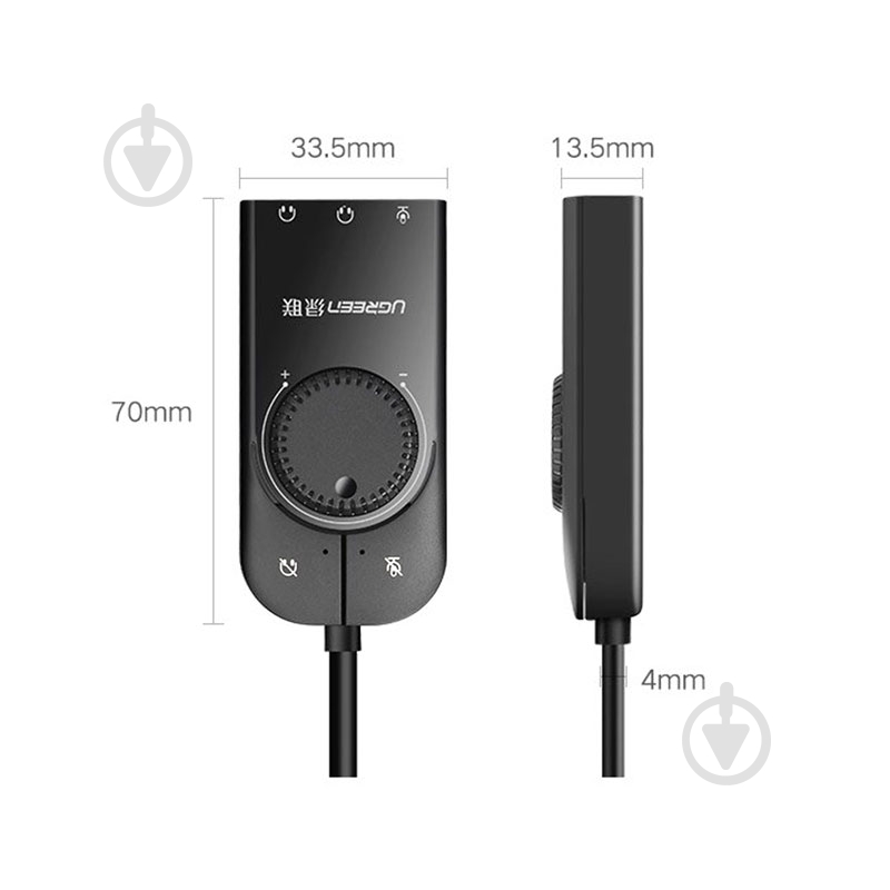 Звуковая карта UGREEN 40964 - фото 3