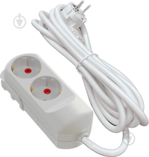 Удлинитель Neomax с заземлением 2 гн. белый 3 м NX501203E - фото 1 Удлинитель Neomax с заземлением 2 гн. белый 3 м NX501203E - фото 1