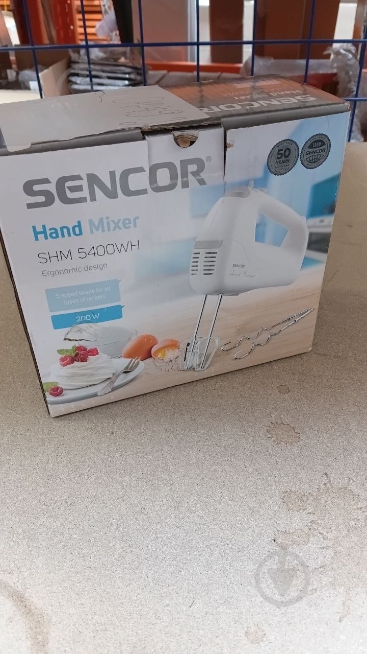 УЦЕНКА! Миксер Sencor SHM5400WH белый (УЦ №3794) - фото 8