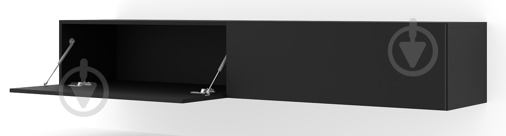 Тумба під ТВ BIM Furniture Bingo 2д 1800x300x400 мм чорний матовий(BINGO_180) - фото 2 Тумба під ТВ BIM Furniture Bingo 2д 1800x300x400 мм чорний матовий(BINGO_180) - фото 2