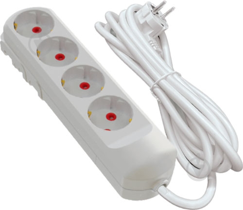 Удлинитель Neomax с заземлением 3 гн. белый 3 м NX501303E - фото 2