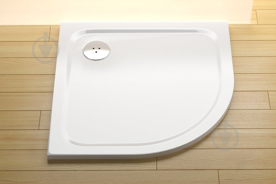 Піддон душовий Ravak Elipso Pro Chrome 90 White - фото 2