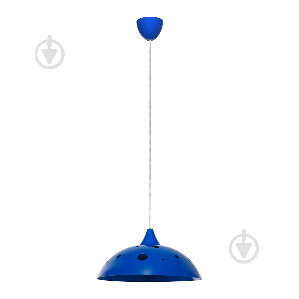Подвес 1302 1x60 Вт E27 синий 160609 - фото 1 Подвес 1302 1x60 Вт E27 синий 160609 - фото 1
