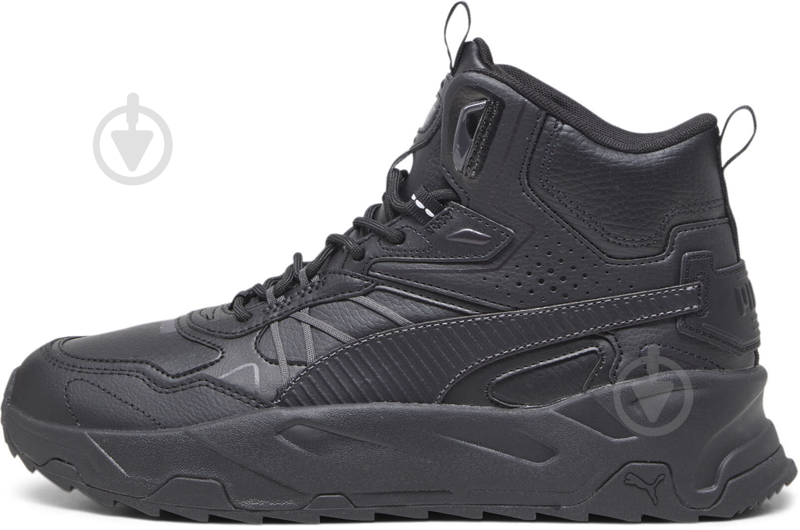 Ботинки Puma TRINITY MID HYBRID L 39398503 р.48,5 черный - фото 1