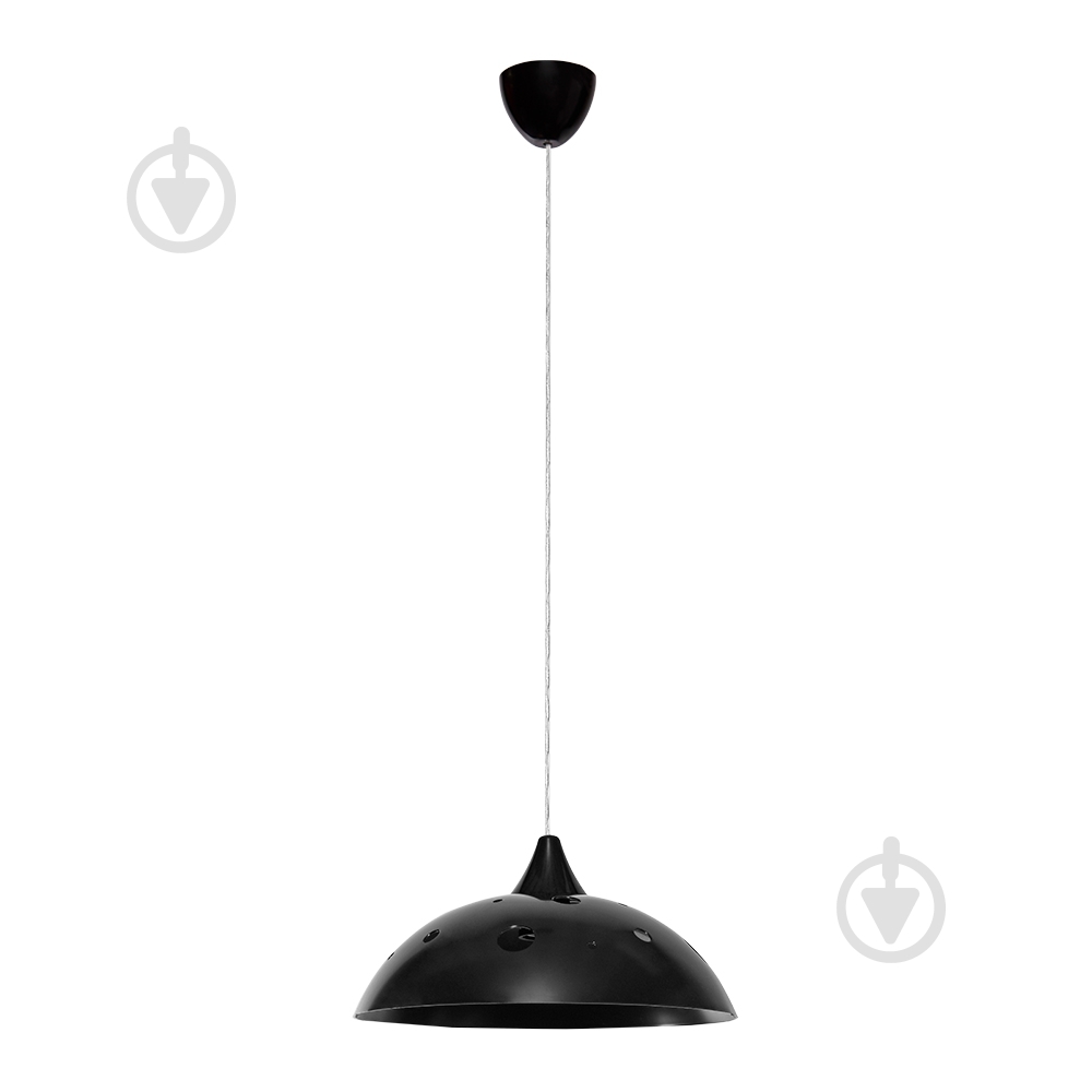 Подвес 1302 1x60 Вт E27 черный 160610 - фото 1 Подвес 1302 1x60 Вт E27 черный 160610 - фото 1