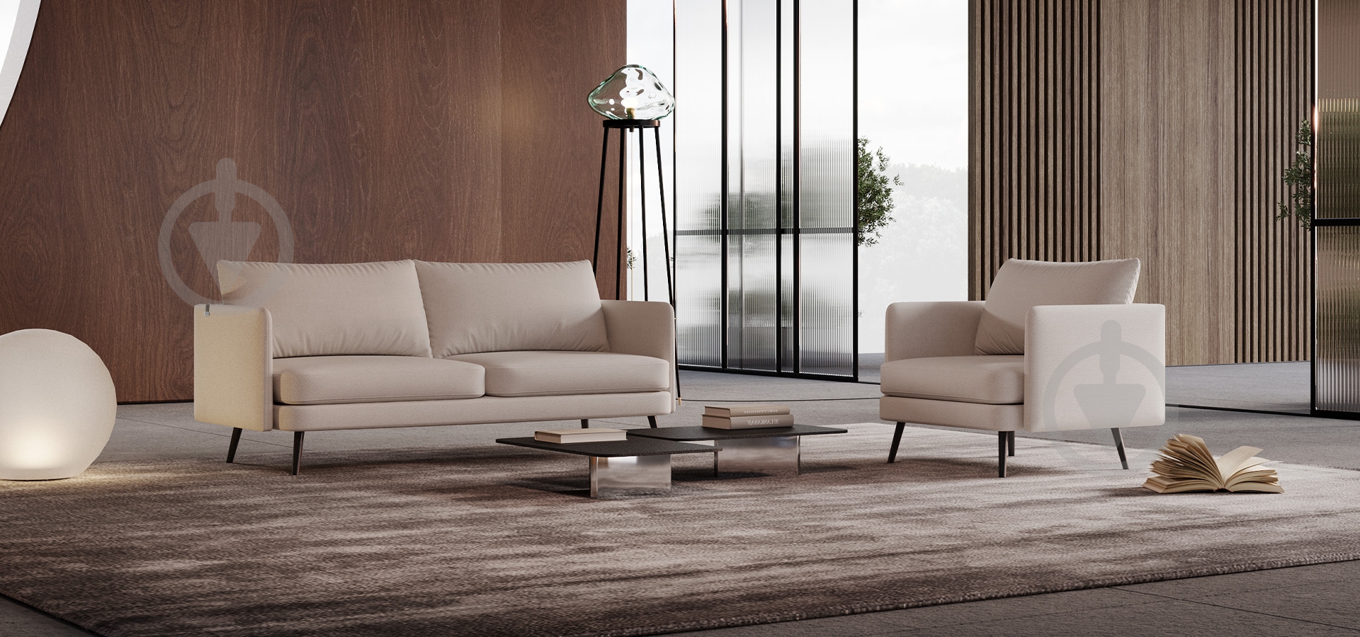 Диван прямий SOFALINO MARСO гірчичний 1775x780x625 мм - фото 2