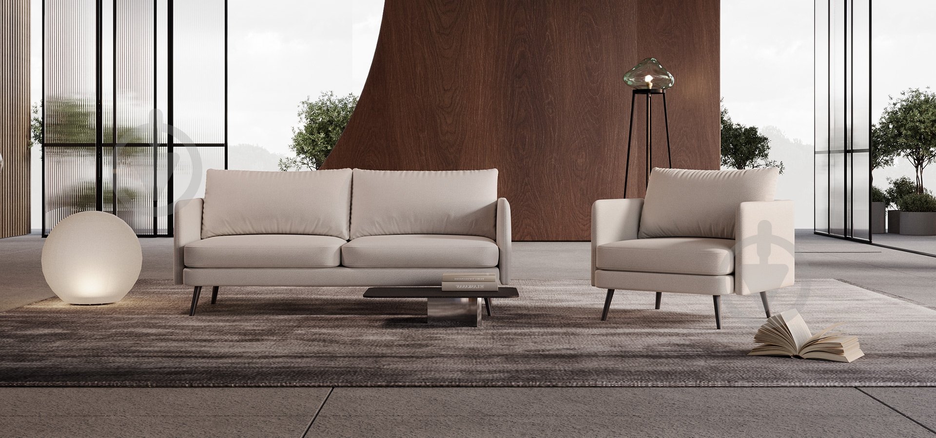 Диван прямий SOFALINO MARСO гірчичний 1775x780x625 мм - фото 3