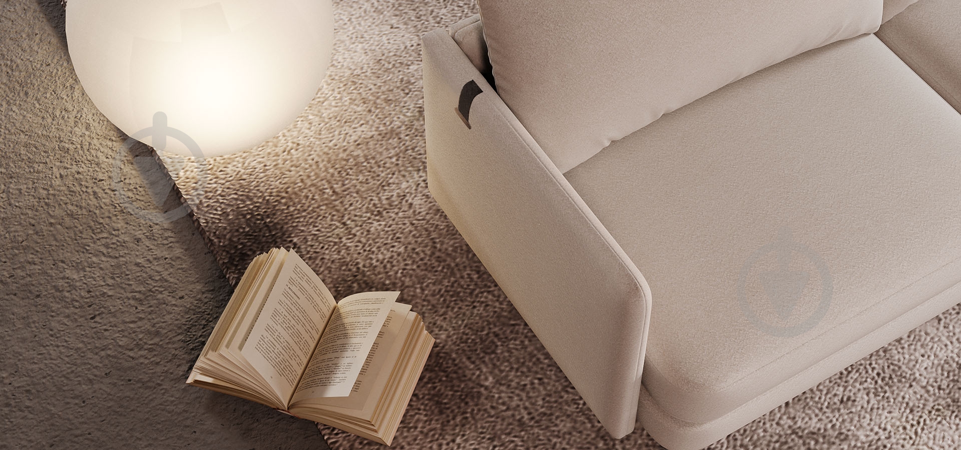 Диван прямий SOFALINO MARСO гірчичний 1775x780x625 мм - фото 4