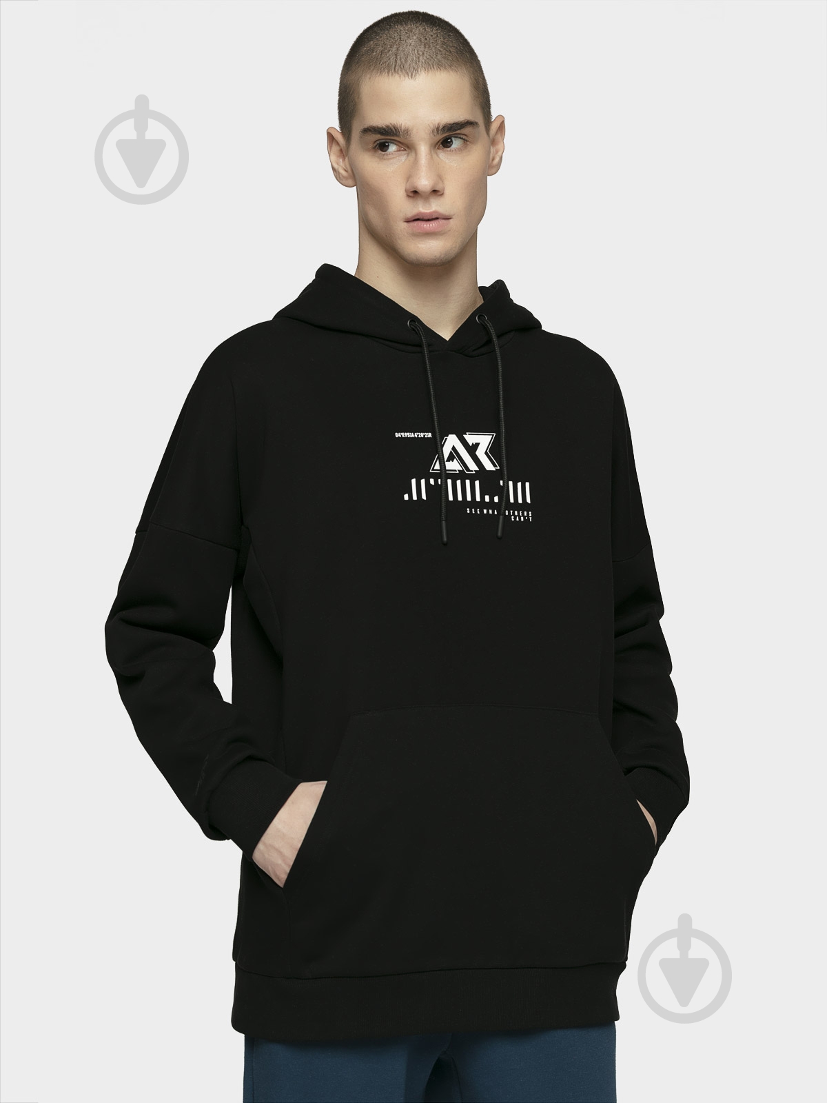 Джемпер 4F D4L20-BLM206-20S р. M серый - фото 1