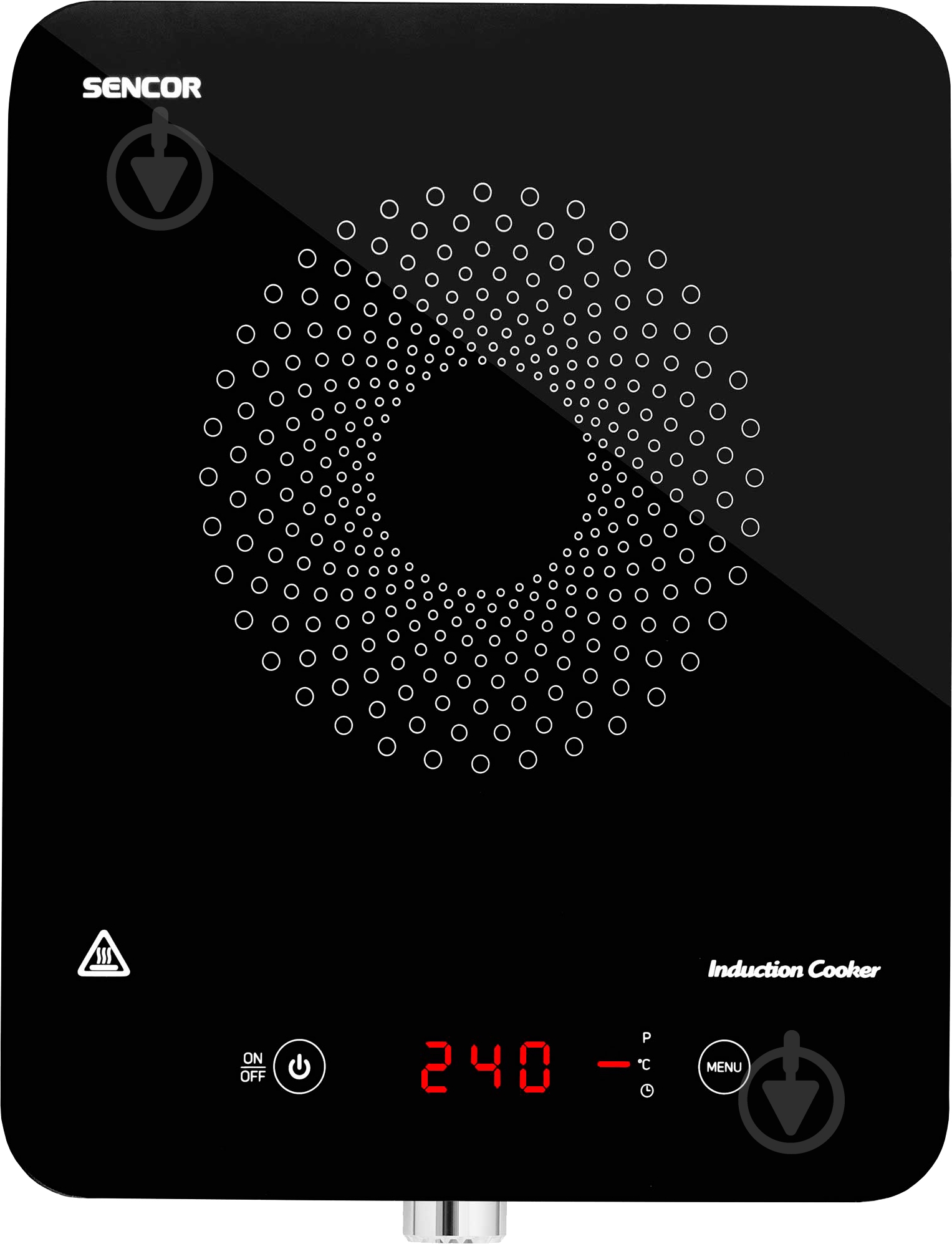 Плита индукционная настольная Sencor SCP 3201GY - фото 1