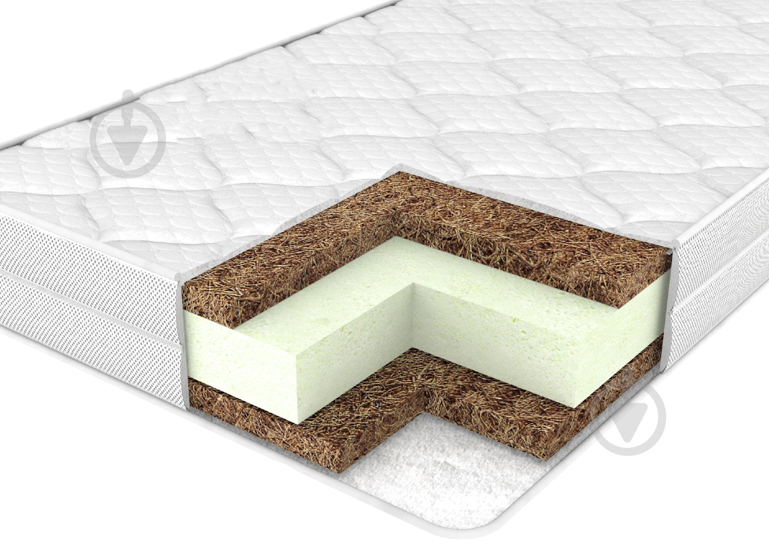 Матрас Coconut bio Baby Veres 60х120 см - фото 1