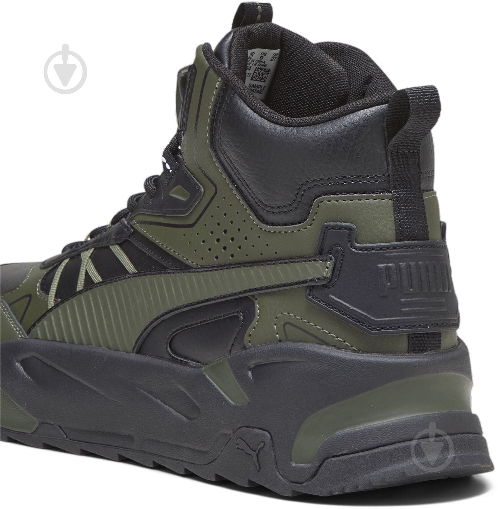 Ботинки Puma TRINITY MID HYBRID L 39398504 р.46 хаки - фото 4 Ботинки Puma TRINITY MID HYBRID L 39398504 р.46 хаки - фото 4