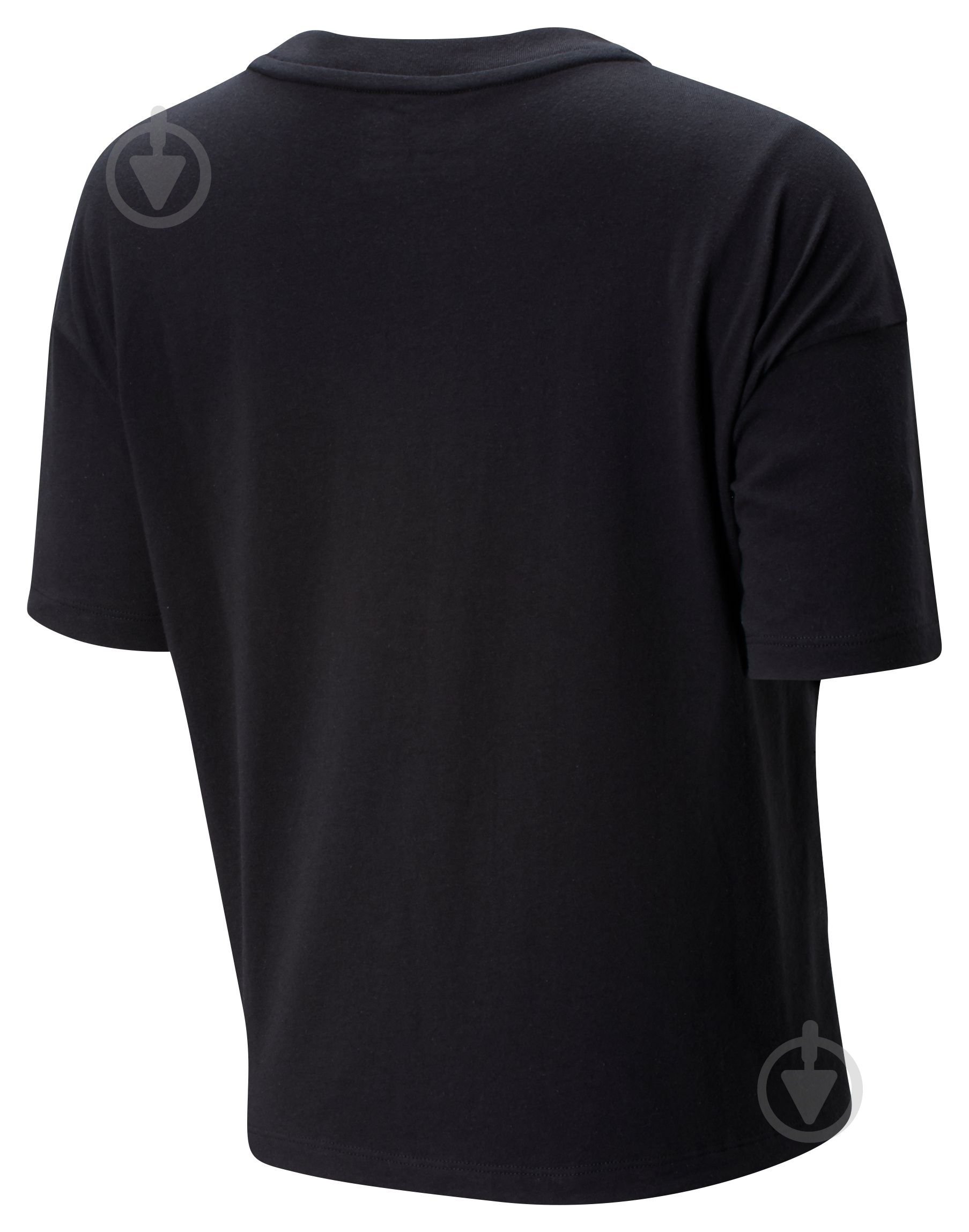 Футболка New Balance Футболка жін. NB CLASSIC OVERSIZED MINI ALL OVER NB чорна WT01853BK р.M черный - фото 2