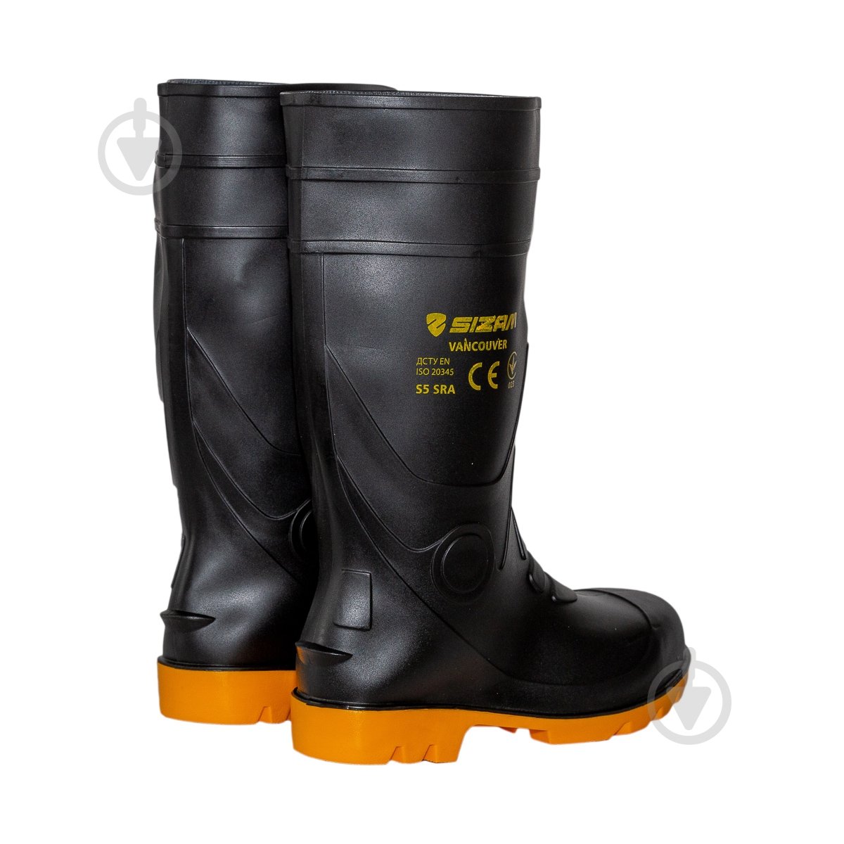 Сапоги резиновые Sizam Vancouver р.44 36299 черный - фото 5