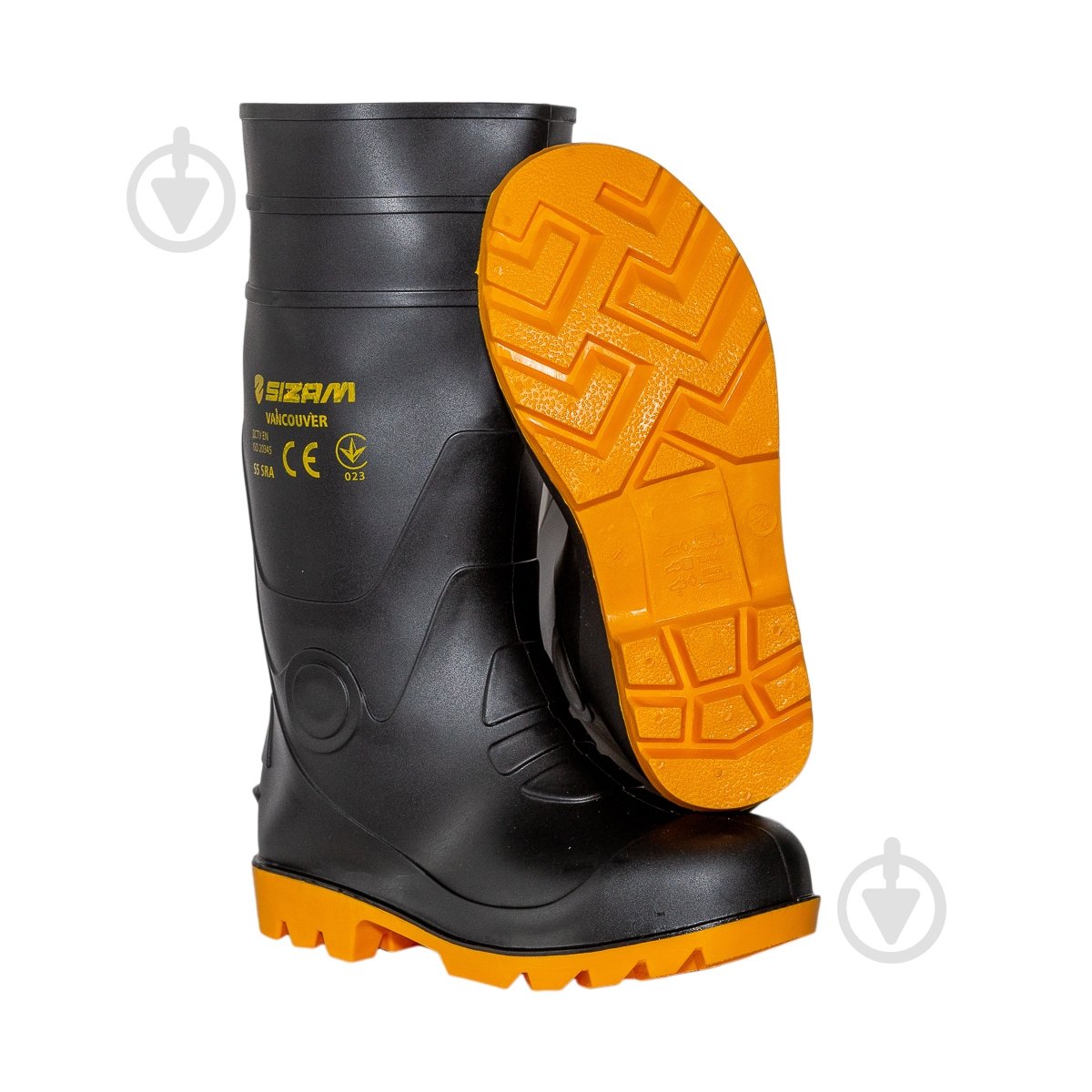 Сапоги резиновые Sizam Vancouver р.44 36299 черный - фото 4