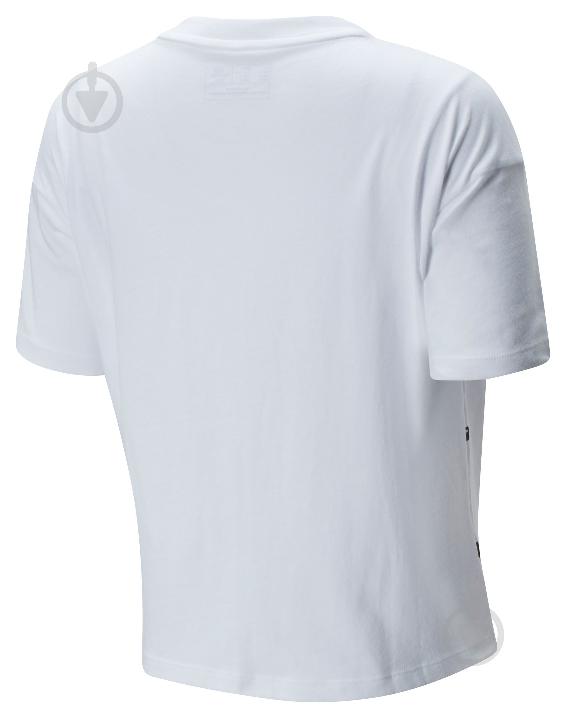 Футболка New Balance Футболка жін. NB CLASSIC OVERSIZED MINI ALL OVER NB біла WT01853WT р.XS белый - фото 2