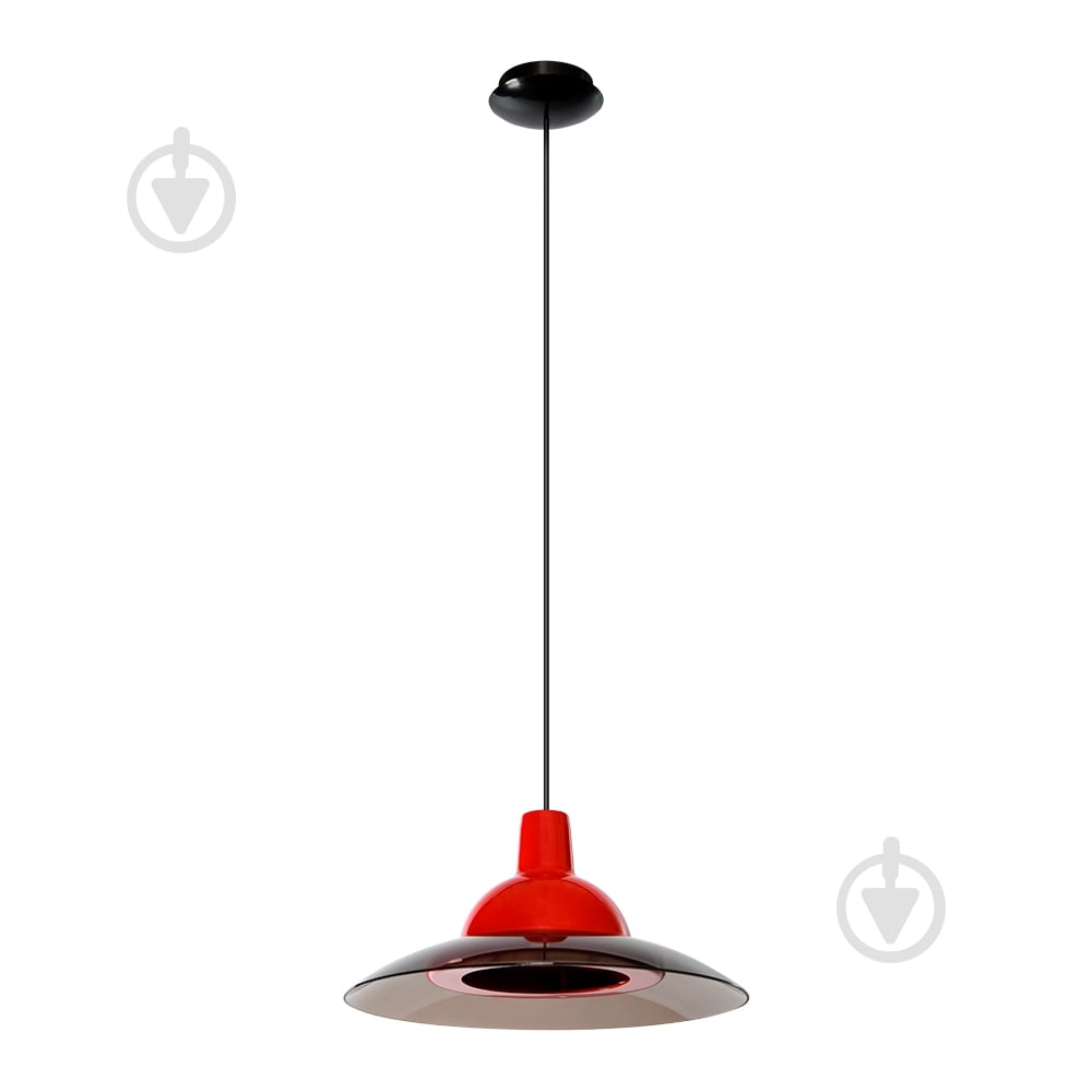 Подвес ERKA 1305 1x60 Вт E27 красный 130512 - фото 1