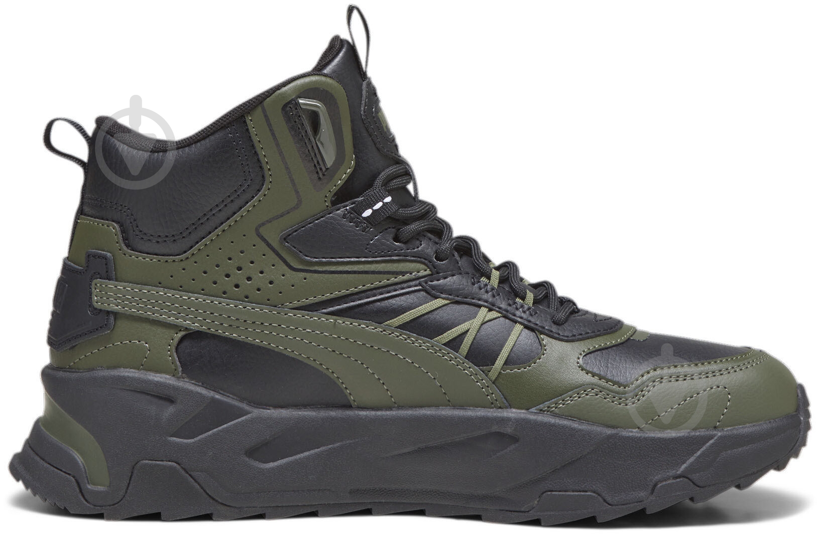 Ботинки Puma TRINITY MID HYBRID L 39398504 р.44,5 хаки - фото 2 Ботинки Puma TRINITY MID HYBRID L 39398504 р.44,5 хаки - фото 2