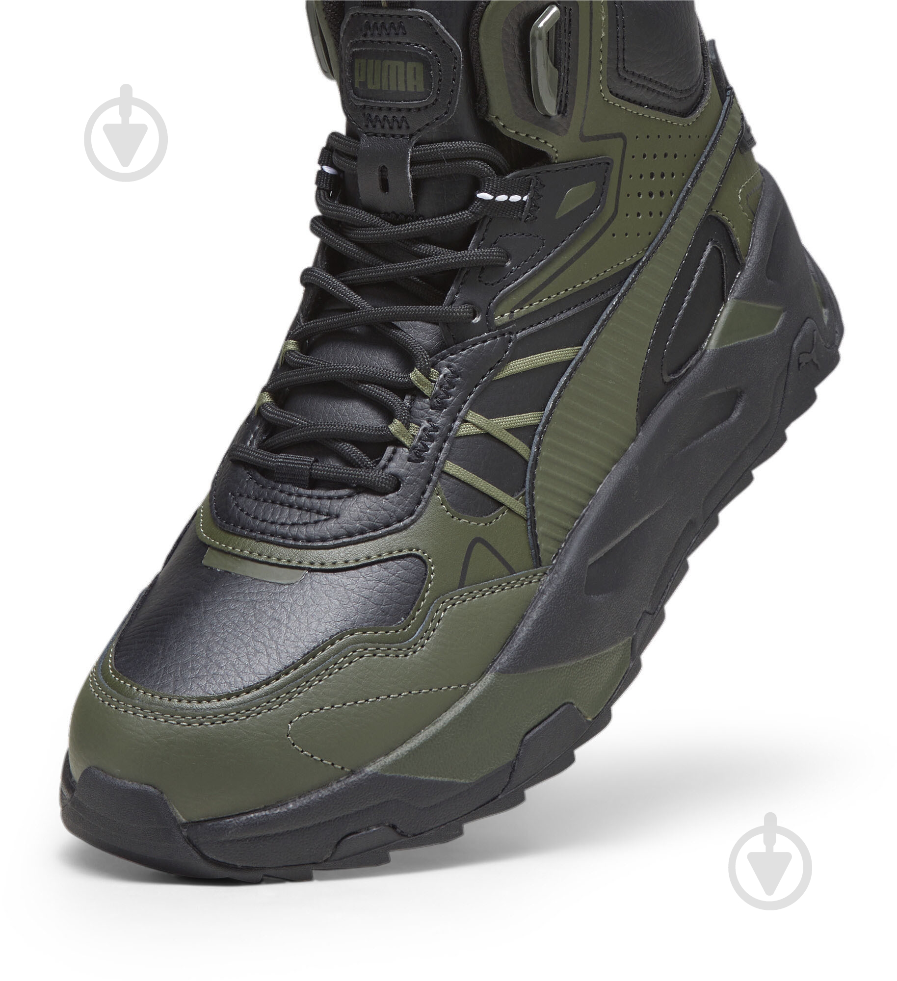 Ботинки Puma TRINITY MID HYBRID L 39398504 р.44,5 хаки - фото 5 Ботинки Puma TRINITY MID HYBRID L 39398504 р.44,5 хаки - фото 5