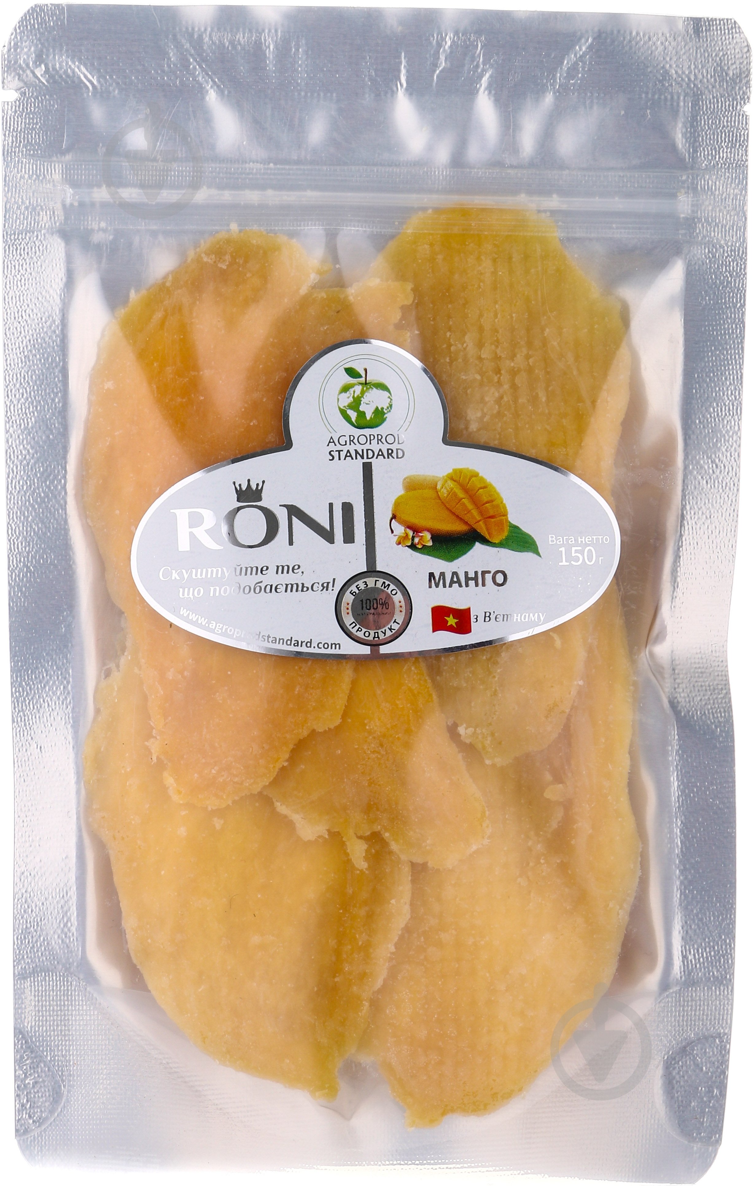 Манго RONI без сахара 150 г - фото 1 Манго RONI без сахара 150 г - фото 1