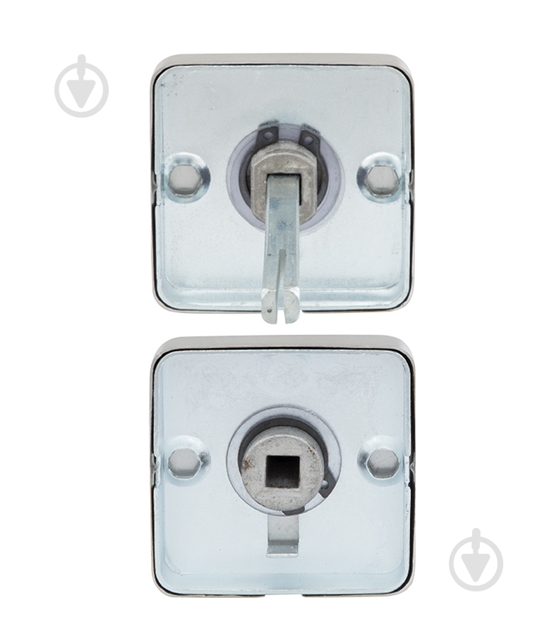 Накладка під WC Rostex DESIGN H53 WC квадратна 38-52 мм нержавіюча сталь - фото 4