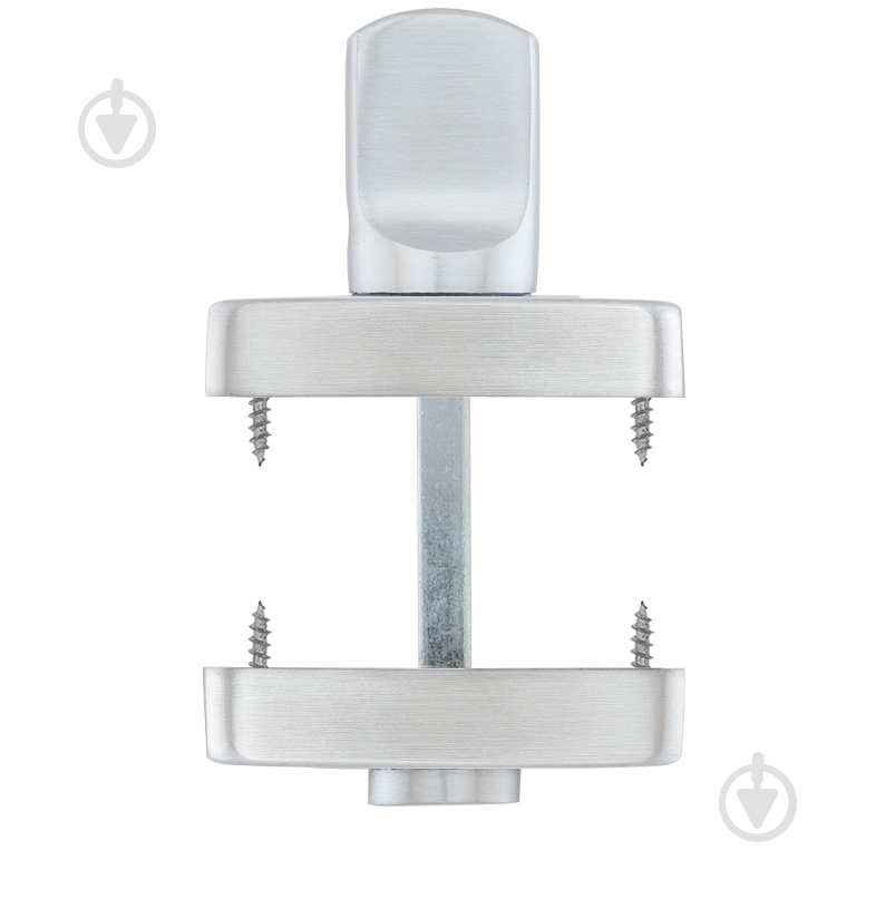 Накладка під WC Rostex DESIGN H53 WC квадратна 38-52 мм нержавіюча сталь - фото 3