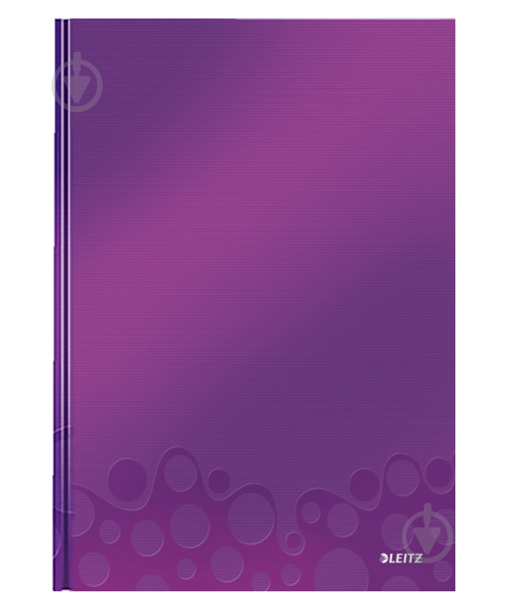 Блокнот Leitz WOW A4 линия фиолетовый - фото 1