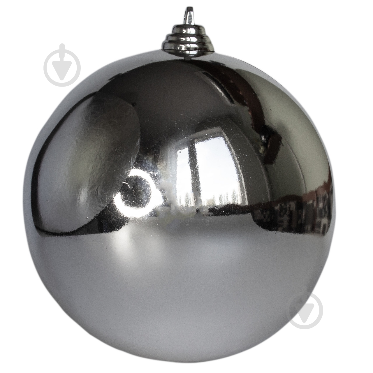 Шар новогодний Девилон 15 см 250805 серый - фото 1 Шар новогодний Девилон 15 см 250805 серый - фото 1