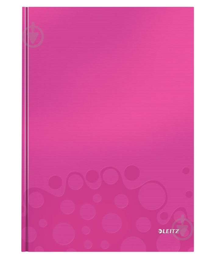 Блокнот Leitz WOW A4 клетка розовый - фото 1