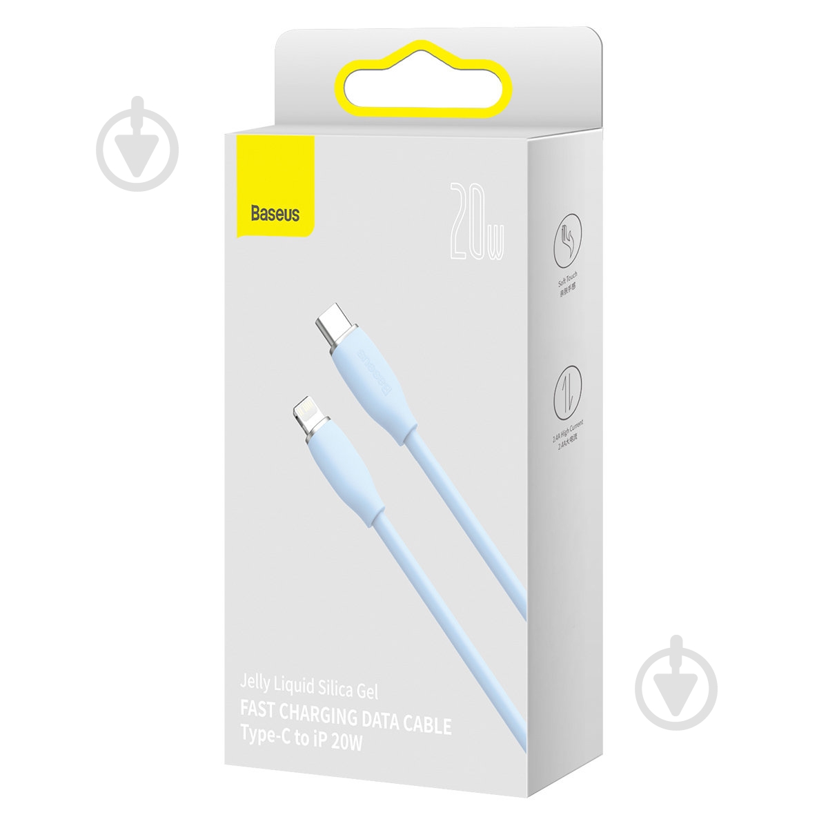 Кабель BASEUS 2 м синий (CAGD000103) - фото 3 Кабель BASEUS 2 м синий (CAGD000103) - фото 3