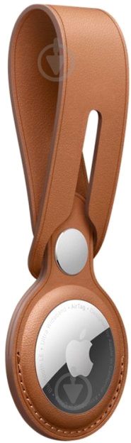 Брелок Apple для AirTag Leather Loop Saddle Brown (MX4A2ZM/A) - фото 3